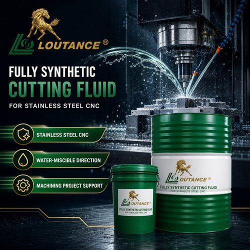 LOUTANCE Fully Synthetic Cutting Fluid for Stainless Steel CNC